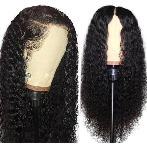 28 Inch Mongolian Kinky Curly Wigs For Women Lace Frontal Curly Lace Closure Wig 150% Density Curly Lace Front Human Hair Wigs