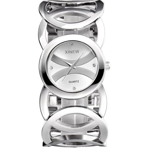 Luxury Brand Lady Gold Watches Women Full Stainless Steel Wristwatches Magic Women Bracelet Watch Ladies Wrist Watch Female Girl