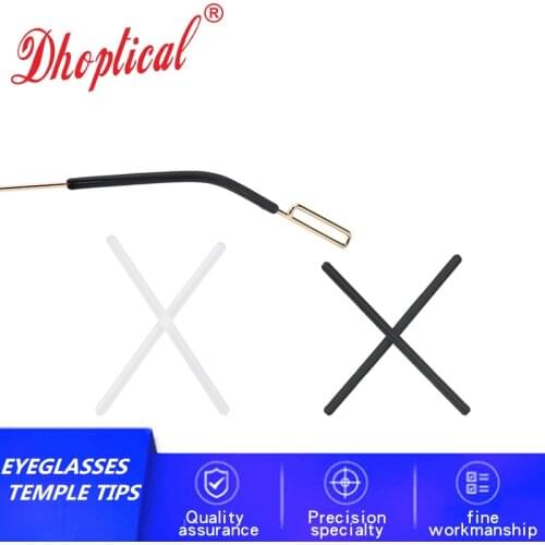 Colorful eyeglasses temples tips silicone temple tips ,round hole 1.0MM size 200pcs