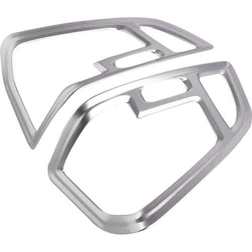 Front Side Dashboard AC Air Conditioning Vent Cover Frame Trim Decorative Fit for Ford Escape Kuga 2016 2017