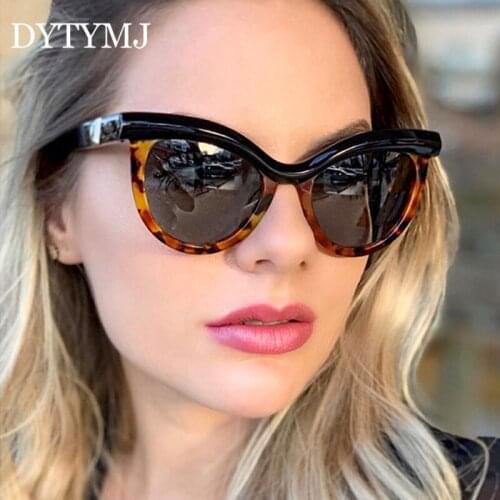 DYTYMJ Cat Eye Sunglasses Women Retro Sunglasses Women Luxury Designer Sunglasses Women High Quality Oculos De Sol Feminino