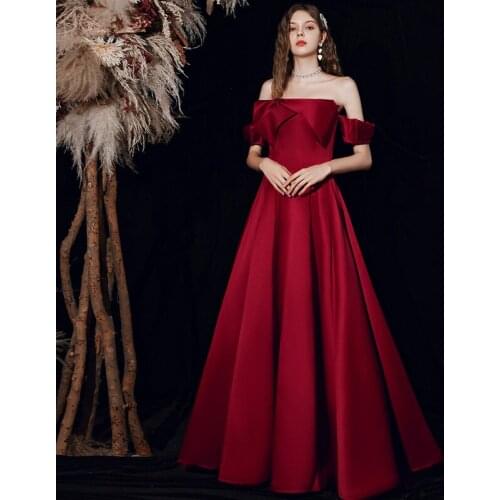 Elegant One Shoulder Backless Satin A-Line Evening Dress Cheongsam Back Bandage Prom Fomail Gown Vestidos De Noche