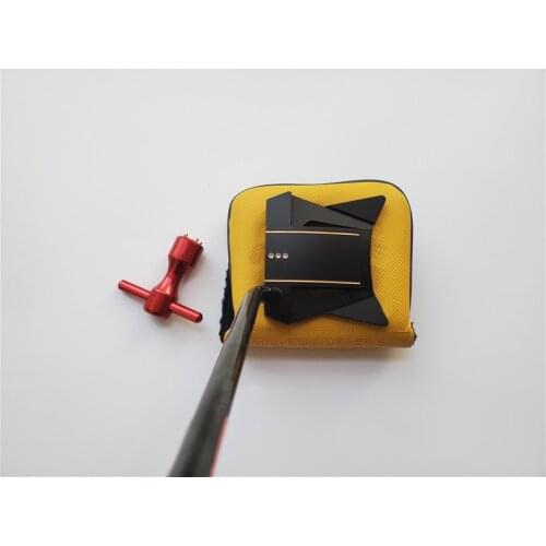 TopRATED PHANTOM X12 Putter PHANTOM X Golf Putter Black Skull Golf Clubs 33/34/35 Inch Steel Shaft with Head Cover