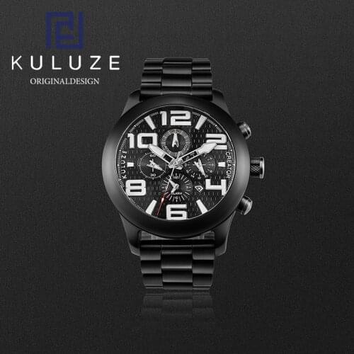 KULUZE Mens Waterproof Watch
