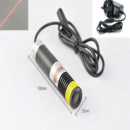 Line 650nm 660nm 50mW Red Laser Diode Module Long time working 22x100mm