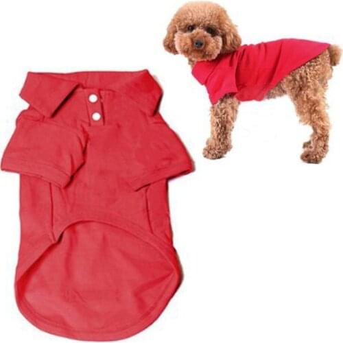 Cute Pet Puppy Shirt Small Dog Cat Pet Clothes Costume Apparel T-Shirt