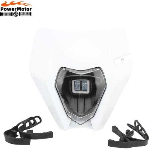 Motorcycle LED Headlight Head Light Lamp Headlamp Fairing For EXC EXCF SX SXF XC XCF XCW XCFW 125 150 250 300 350 450 530