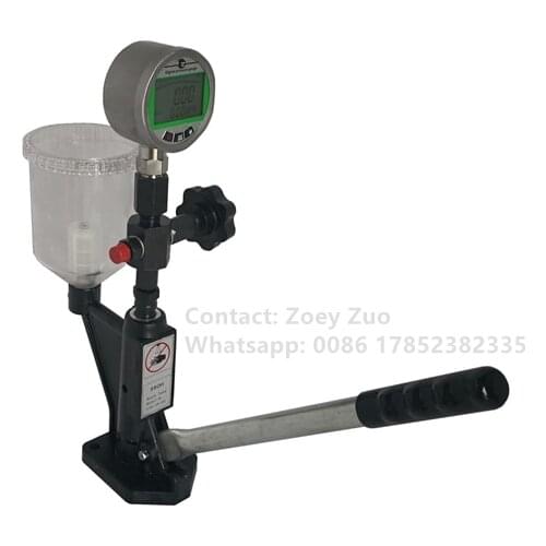 XINAN Diesel Injection Nozzle Tester,digital display Nozzle, Digital pressure gauge S90H Fuel Injector Nozzle Calibration Tester