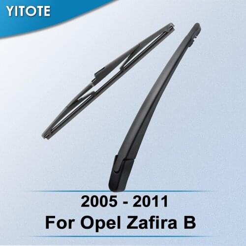 YITOTE Rear Wiper & Arm for Opel Zafira B 2005 2006 2007 2008 2009 2010 2011