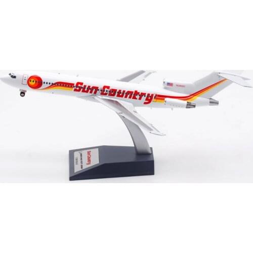 1/200 Scale B727-200 N288SC Sun Country Airline Plane Model Alloy Landing Gear Aircraft collectible display Airplanes
