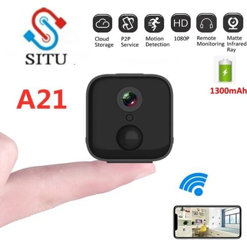 A21 HD Mini WiFi Camera 1080P IR Night Vision Home Security IP Camera CCTV Motion Detection Baby Monitor Wireless DVR Camcorders