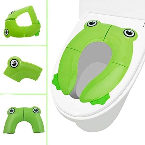 Folding Potty Seat for Toddler Non-slip Portable Toilet Training Mat Children Urinal Cushion Children Chair Pad
