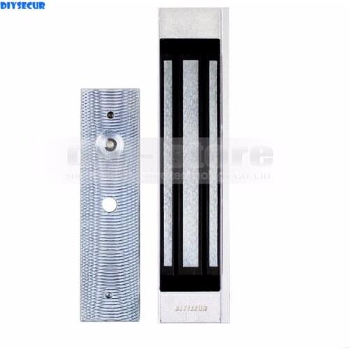 DIYSECUR for Door Access Control System Use 180Kg 350lb Electric Magnetic Lock Wth LED Light