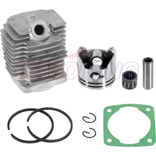 44-6 Engine Cylinder Head With 44MM Piston kit for 2 stroke 49cc Mini Dirt bike Mini ATV Quad Pocket bike Piston Ring