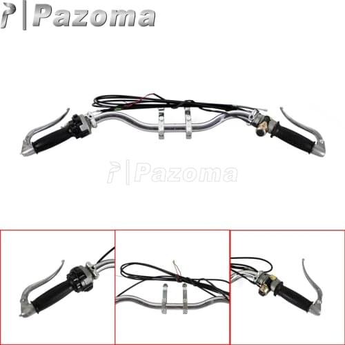 Chrome Motorcycle Handlebar Brake Clutch Levers Bar Mount Braket for BMW Zundapp DB DBK KS750 M72 R61 R66 R71 Ural Sidecar