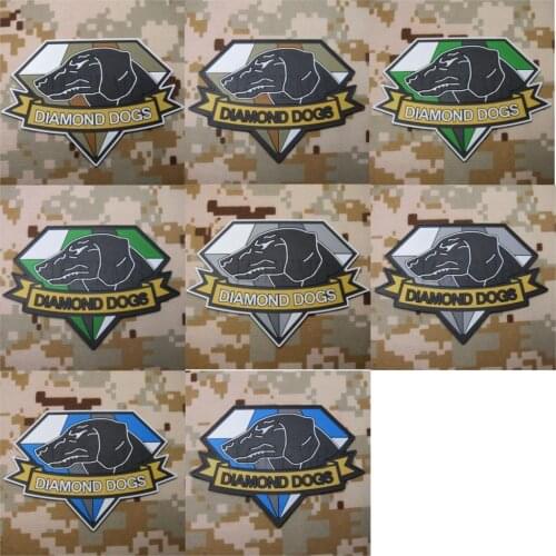 MGS DIAMOND DOGS Morale tactics 3D PVC patch
