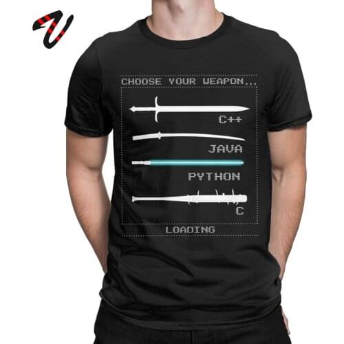 Geek Tshirt Mens Funny C++ Java Python T Shirt Programmer Developer Programming Coder Coding Tees Birthday Present T-Shirt