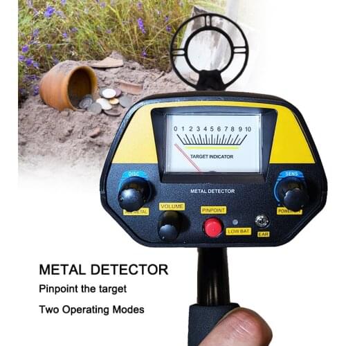 TIANXUN MD-3031 Professional Underground Underwater Wire Metal Gold Treasure Detector Hunter Pinpointer with 3 Modes