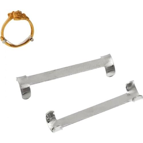 DoreenBeads Ring Size Adjuster Reducer Resizer Clip dull silver color 18mm x 4mm(6/8" x 1/8"),200PCs