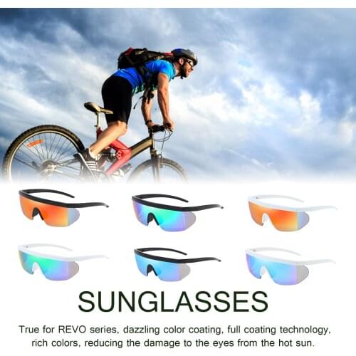 Sports Sunglasses Men Polarized Sunglasses Multi-Color Large Frame Nose Pads Sports Bicycle Riding Protection Goggles Eyewear