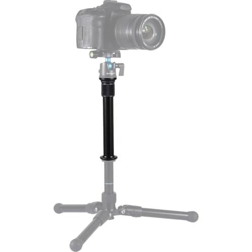 DSLR SLR Cameras Extension Rod Metal Handheld Adjustable Tripod Mount Monopod 3/8 inch Screw Mount Extension Pole for Gimbal