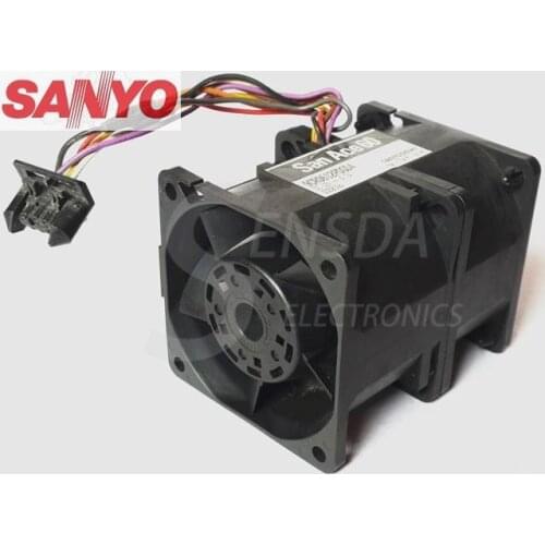 For Sanyo 9CR0612P0G04 6076 4.7A DC 12V 6cm 60mm high speed car booster violent inverter cooling fans