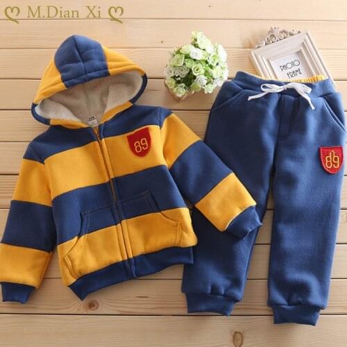 2020 Winter Baby Boy Clothing Set Cotton Baby Girls Clothes Newborn Baby Clothes Warm Jacket Fashion Clothes Sports Kids Outfits