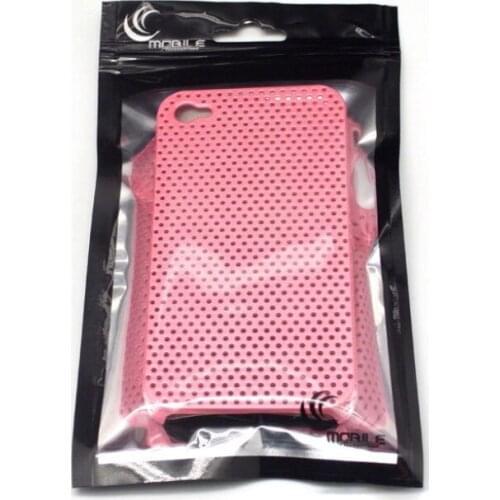 20*11.5cm Reusable Cellphone Shell Retail Packaging Bags with Hang Hole Mobile Phone Case Plastic Package Pouch Bag