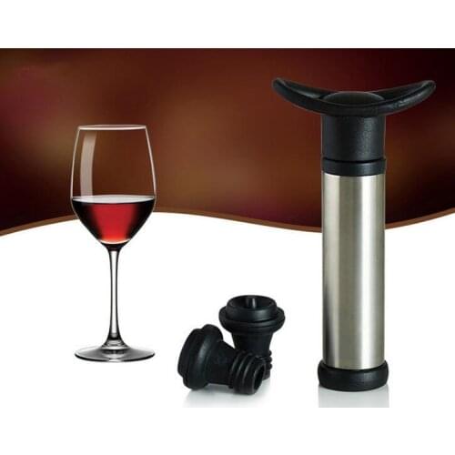 3pcs/set New Reusable Vacuum Red Wine Stoppers Bar Tools Wine Cork Bottles Plug Wine Storage Bottle Stopper Cap OK 0376