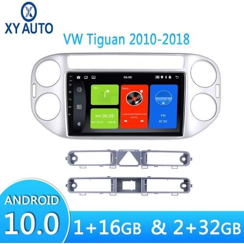 9 Inch HD Touch Screen Android 10.0 Car WIFI GPS Navigation System For Volkswagen Tiguan 2010-2018 Multimedia Radio Audio