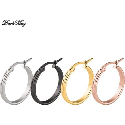 DarkMag Trendy Hoop Earrings for Women Earrings for Gold ring earrings female hot style Jewelry Wedding accessories Gift