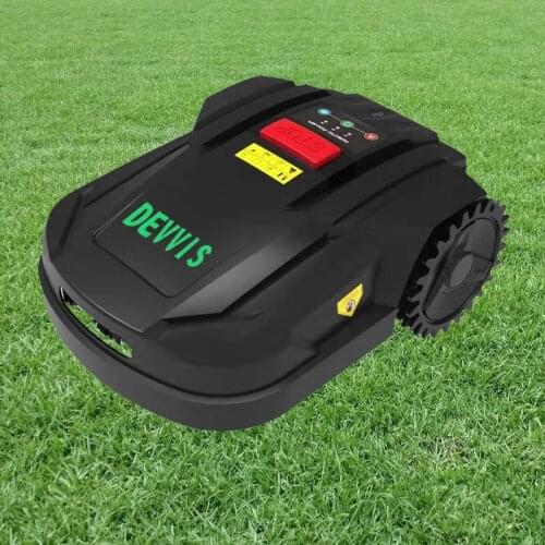 All Tax Included DEVVIS TWO Year Warranty 2021 Newest 7th Generation Robot Grass Trimmer Cutter H750T for Smallest Lawn