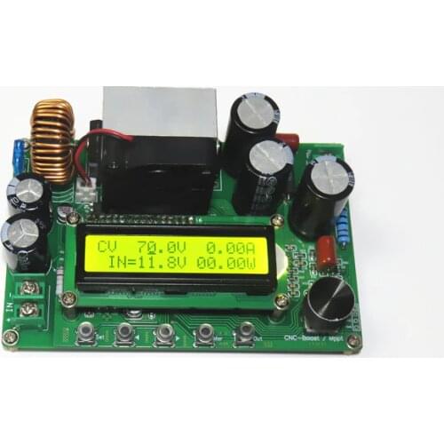 DPX800S DC DC Boost Converter CC CV Power Module 12V~120V 12A Adjustable Regulated power supply Voltmeter ammeter