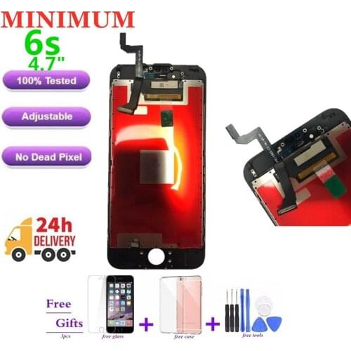 Grade AAA 4.7" For iPhone 6s LCD Display Touch Screen Digitizer Assembly No Dead Pixel Replacement LCDs + Gifts