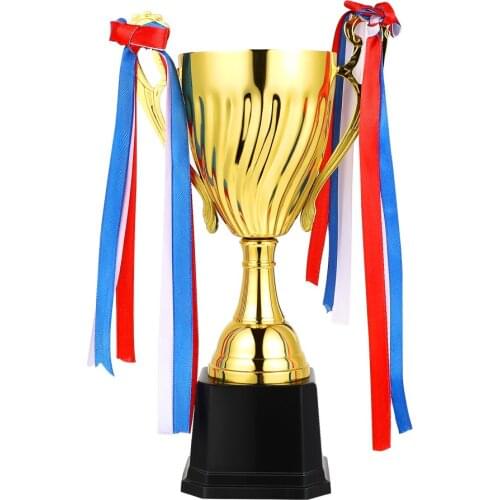 STOBOK Sports Match Metal Trophy Competitive Metal Trophy School Tournament Honor Trophy for Winners