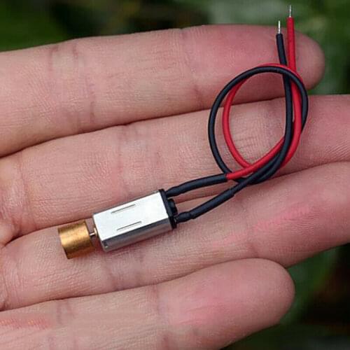 DC 3V Mini Tiny 8mm K20 Vibration Vibrating Motor Copper Eccentric wheel Massager