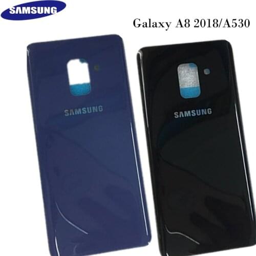 Original Samsung Galaxy A8 2018/ A530 Universal Glass Housing Battery Back Cover Rear Door Case Replacement Part Adhesive Tool