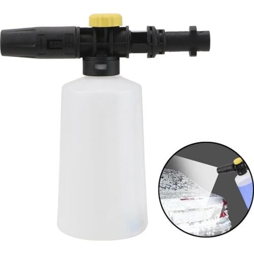 Car Foam Wash Snow Foam Lance Generator Lance Jet Spray Gun Foamer High Pressure Washer Plastic Adjustable Sprayer Nozzle