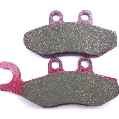 For PIAGGIO VESPA 125 200 250 300 Beverly Carnaby BV APRILIA SR Max GILERA Nexus PEUGEOT Satelis Front Rear Brake Pads