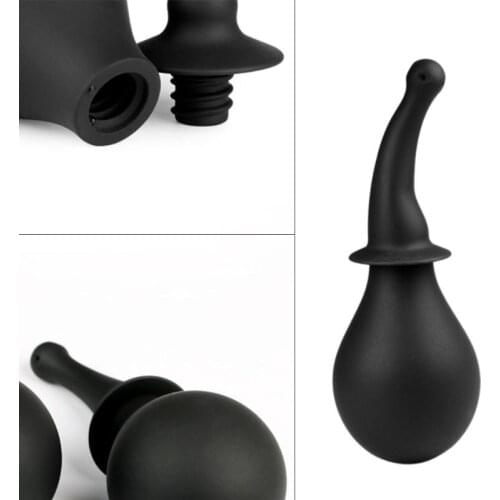 Portable Portable Toilet Bidet Douche Bulb Silicone Shower Head Ass Cleaner Enemator Sprayer Cleaning Personal Private Care Man