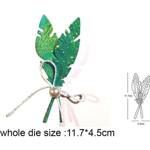 Leaves Metal Steel Cutting Dies Embossing Craft Dies 3D Scrapbooking Handmade Card Making Photo Decoration