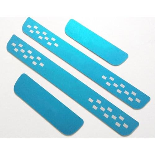 Car Styling Door Sill Strip Scuff Plate Fit For Citroen C4 Aircross 2011 2012 2013 2014 Stainless Car Stickers Auto Accessories