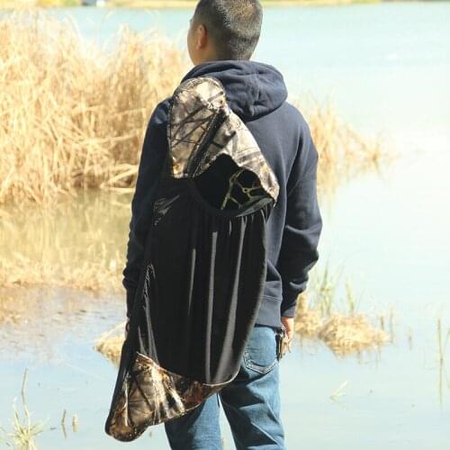 Crossbow Bag Camouflage Nylon Bow Storage Bag for Hunting Shooting Archery Backpack Bow Compound Bow Bag Case Accessories