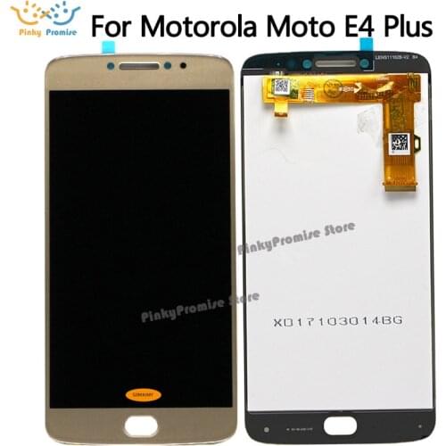 For Motorola Moto E4 Plus LCD Display Touch Screen Mobile Phone Digitizer Assembly Replacement Parts For moto e4plus