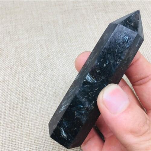 9cm natural crystal fireworks crystal energy column