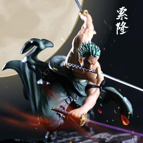 Anime One Piece 18cm Roronoa Zoro SA-MAXIMUM Ver. PVC Action Figure Collection Model Toys