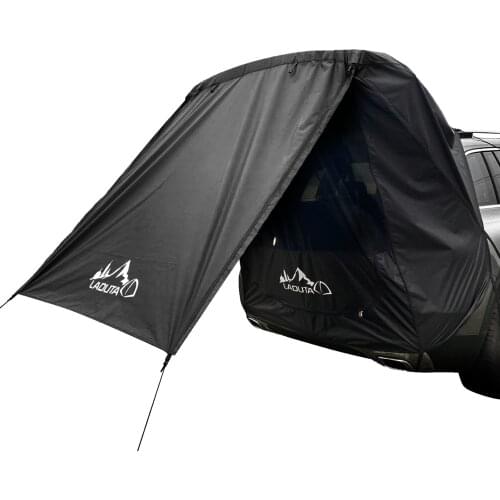 Car Trunk Tent Sunshade Rainproof For 3-4 People Anti-UV SUV Self-driving Tour Outdoor Camping BBQ Mobile Kitchen Accessories