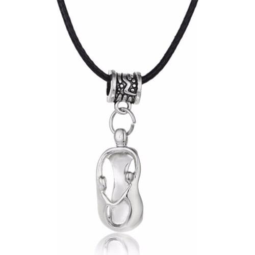 Bespmosp 24PCS/Lot Wholesale Fashion Mothers Day Women Jewelry Love Family Mother With 2 Children Pendant Necklace Leather Rope