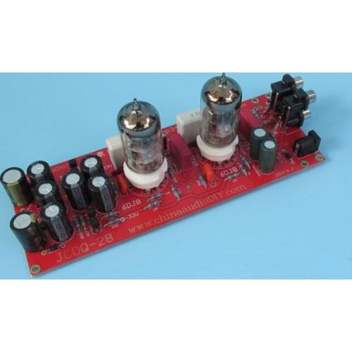 British X10-D audio fax 6DJ8 tube buffer front-level board CDQ28, 1:1 replica, 12V power supply, 10-100KHz ±0.2db