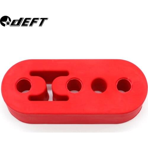 DEFT Universal Automobile Exhaust Tail Pipe Mount Brackets Hanger Insulator Automotive Accessories 4 Holes Hook Hanging Ear